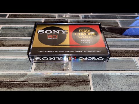 Sony C-60 FeCr Type III Ferri-Chrome NOS Cassette Tape