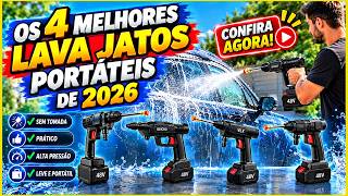 💦 Os 4 Melhores Lava Jatos Portáteis de 2026! Qual Vale a Pena?