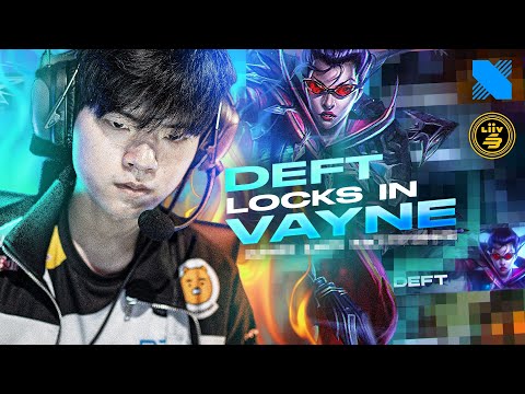DEFT LOCKS IN VAYNE - DRX VS LSB COSTREAM - CAEDREL