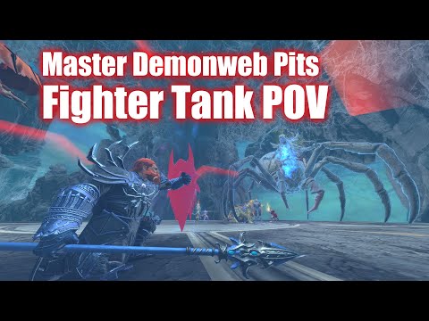 Master Demon Web Pits - Fighter Tank POV