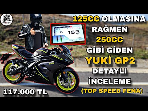 TR'DE İLK B EHLİYET UYUMLU YUKİ GP2 DETAYLI İNCELEME & TOP SPEED 153.. RACİNG BAŞLANGIÇ MOTORU !.
