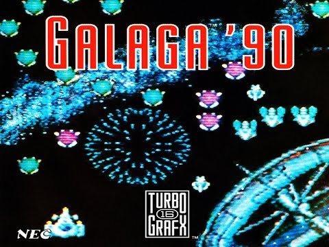 Galaga '90 PC Engine
