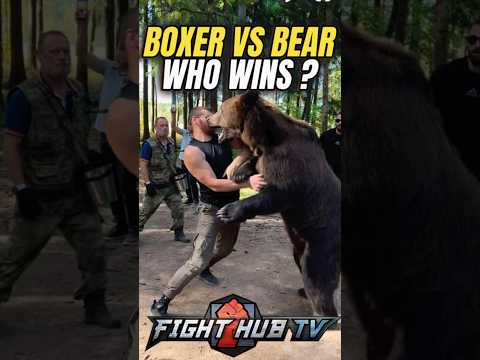 INSANE! Russian Boxer WRESTLES with Bear & WINS!