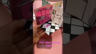 #diy #creativeideas #handmade #papergames #dollhouse#paperhouse