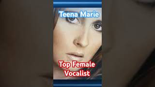 Top Female Vocalist, Teena Marie #female #80smusic #youtubeshorts #singer #legend