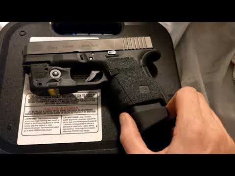 Glock 29: 10MM Auto Summer Conceal Carry Holster Trick + Talon Grips And Tlr-6