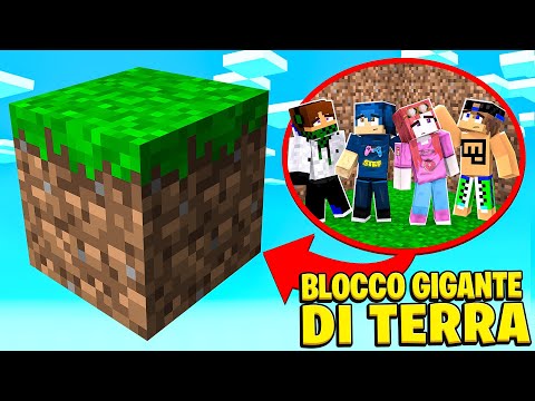 LA VITA DENTRO I BLOCCHI GIGANTI DI MINECRAFT!