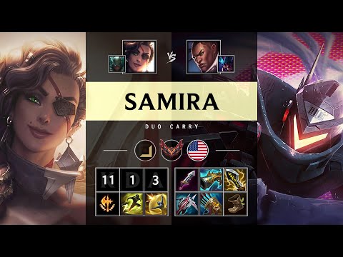 Samira ADC vs Lucian - NA Grandmaster Patch 25.07