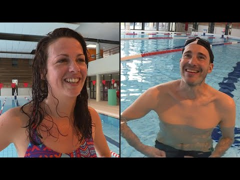 French swimmers glad to return to pool in Britanny | AFP