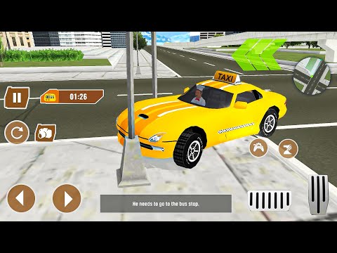 Yellow Cab Driving - Crazy Taxi | Gameplay Android