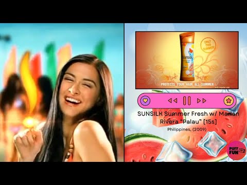 SUNSILK Summer Fresh w/ Marian Rivera “Palau” [15s] - Philippines, 2009