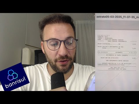 Vídeo: Extrato Banrisul: dúvidas para consultar e emitir