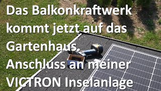 #1 Inselanlage mit Balkonkraftwerk als eine Einheit. #Inselange #Balkonkraftwerk