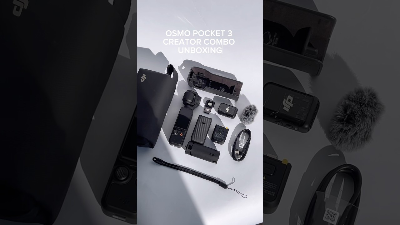 Osmo poket 3 combo video thumbnail