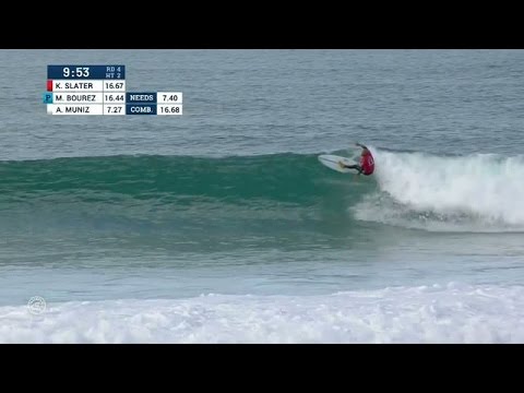 Slater Doubles Down in Round Four