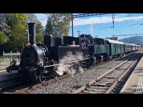 J-S Ed 2/4 und SCB Ed 2×2/2 mit Komp in Bad Zurzach