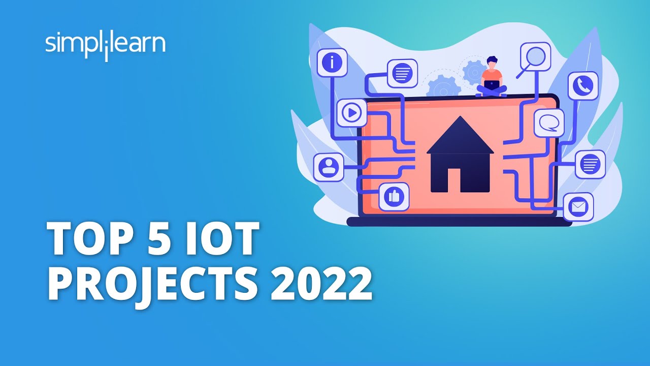 Top 5 IOT Projects For Beginners | IOT Projects 2022 | Internet Of Things | #Shorts | Simplilearn