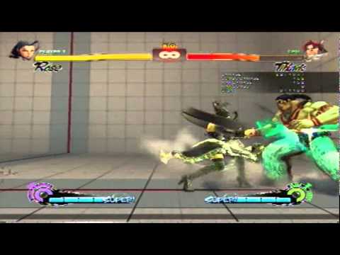 SSF4 AE Ver 2012 Rose 499 damage combo