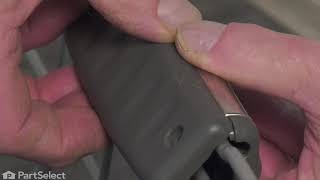 LG Dishwasher Repair - How to Replace the Handle (LG Part # MEB38945901)