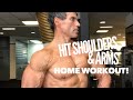 30 MINUTE HIGH INTENSITY HOME SHOULDERS & ARMS WORKOUT