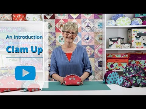 By Annie Clam Up Zippered Pouches Pattern An Introduction