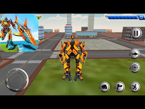 Shark Robot Transformation Android Gameplay - Walkthrough
