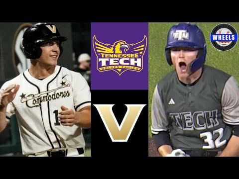 Tennessee Tech vs #17 Vanderbilt Highlights (Crazy!) | 2024 College Baseball Highlights