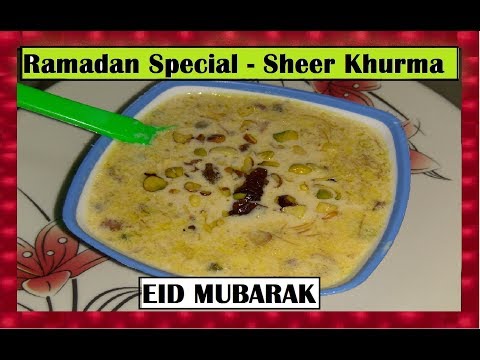 Ramadan Special - Sheer Khurma - Eid Special Recipe - Ramzan Special - Shubhangi Keer Video