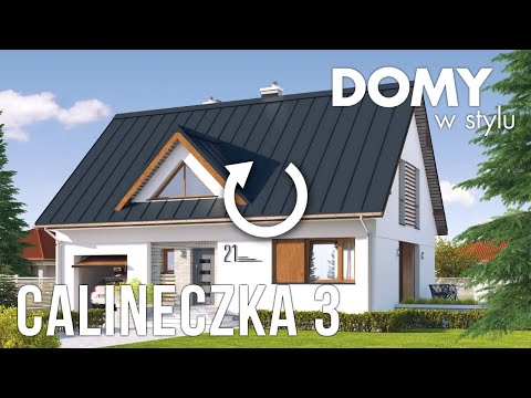 Projekt domu CALINECZKA 3 - widok 360º
