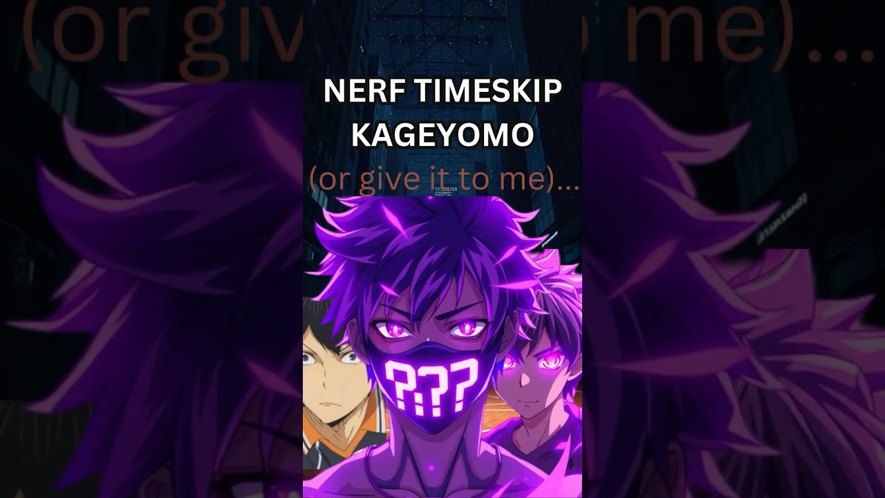 Timeskip Kageyomo's INSANE Move! 🤯 | Roblox Volleyball Legends