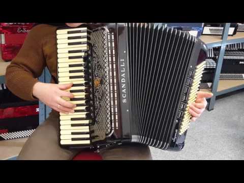 Klangprobe Akkordeon Scandalli Super VI, M 293/752