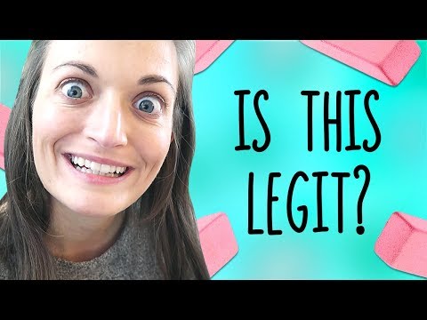 I TRIED MAKING MY OWN ERASERS