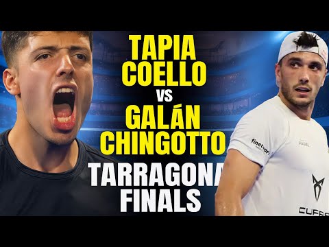 FINAL HIGHLIGHTS (ENGLISH) | TAPIA COELLO VS CHINGOTTO GALAN | PREMIER PADEL TARRAGONA P1