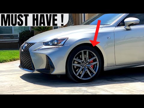PAINTING THE CALIPERS ON THE LEXUS F SPORT!