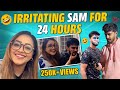 Irritating Sam for 24 hours | Watch till the end 🤭| To know next watch previous video | Dhanushree