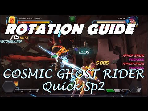 CGR Quick Special 2 Damage Rotation - Easy Breakdown | Marvel Contest of Champions