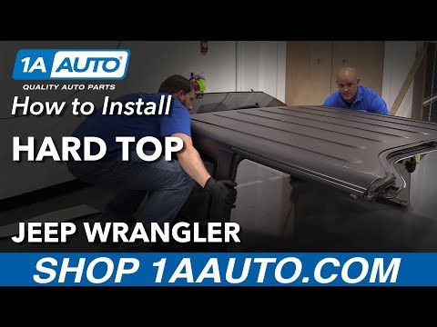 How to Install Hard Top 06-18 Jeep Wrangler