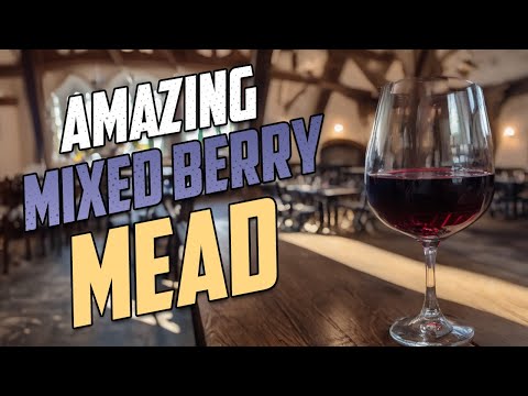 34 lbs of Honey & 24 lbs of Fruit = Amazing Berry Mead