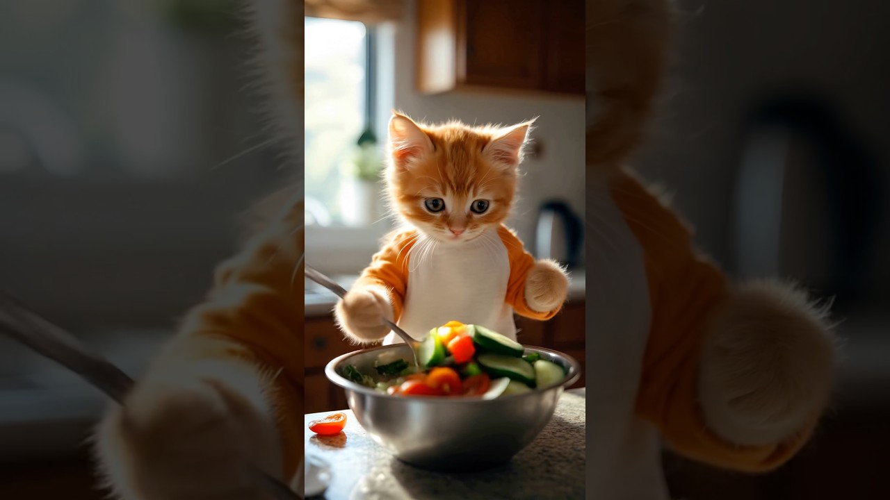 А человечки едят салатики?😸 (Котики нет)