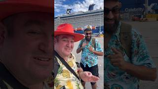 Eddie Boards Celebrity Silhouette! #celebritycruises