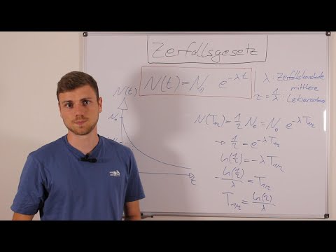 Wie verhält sich radioaktiver Zerfall? - das Zerfallsgesetz | Problemlos Physik
