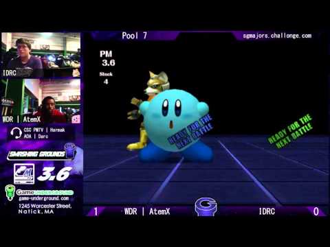 Don't Count Out Doug! Project M Pools: AtemX (Kirby) vs IRDC (Fox)