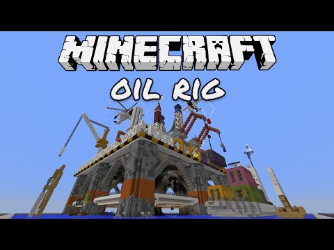 Minecraft Creative Inspiration: Oil Rig