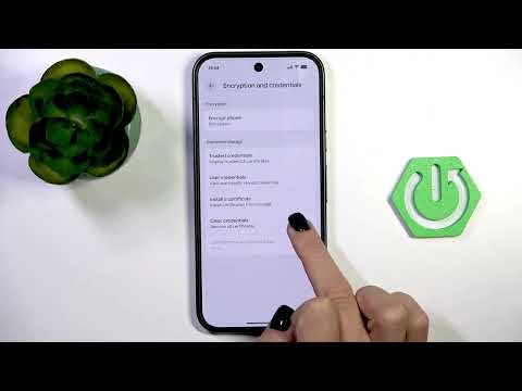 GOOGLE Pixel 10 – How to Clear Credentials