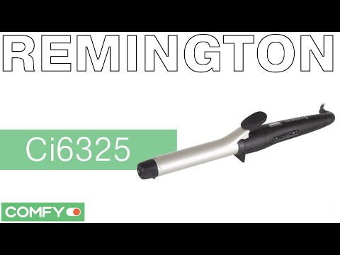 Curling iron for hair REMINGTON Pro Soft Curls CI6325 (juodos spalvos) video