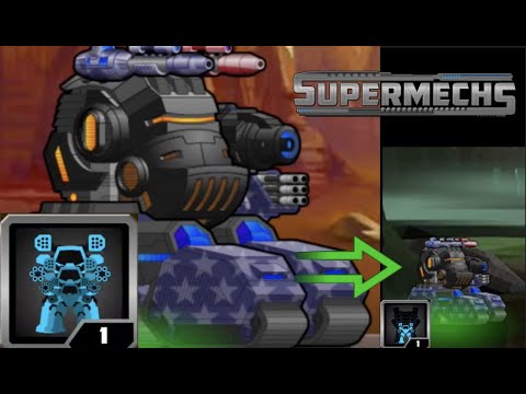#Supermechs Bought and Test the Giant/Tiny Mech Perk!
