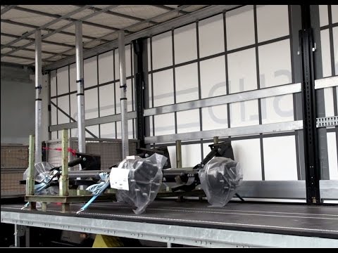 Side Slider - Ladungssicherung Code XL, VDI 2700 - Getränke - Schiebeplanensystem