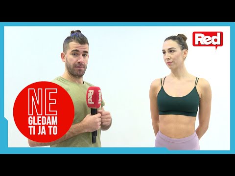 Ne gledam ti ja to - Savin na treningu pole dance -a - 26.01.2023 - RED TV