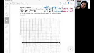 sec 1 linear graphs tw#1 PQ1 and intro to scales of graph
