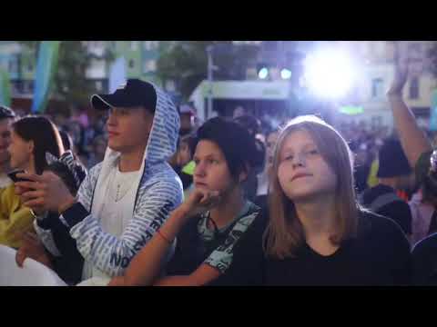 Фестиваль торжественного открытия фонтана Сбербанка в Калуге